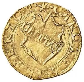LUCCA, REPUBBLICA (1369-1799), SCUDO D&rsquo;ORO DEL SOLE