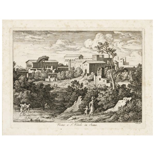 Rare collection of landscapes by the esteemed German painter and engraver
