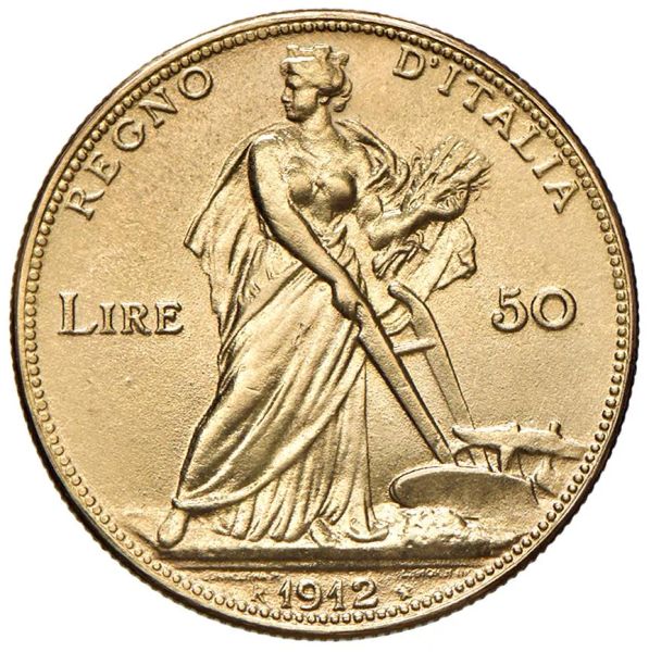 SAVOIA. RIPRODUZIONE IN ORO DELLE 50 LIRE