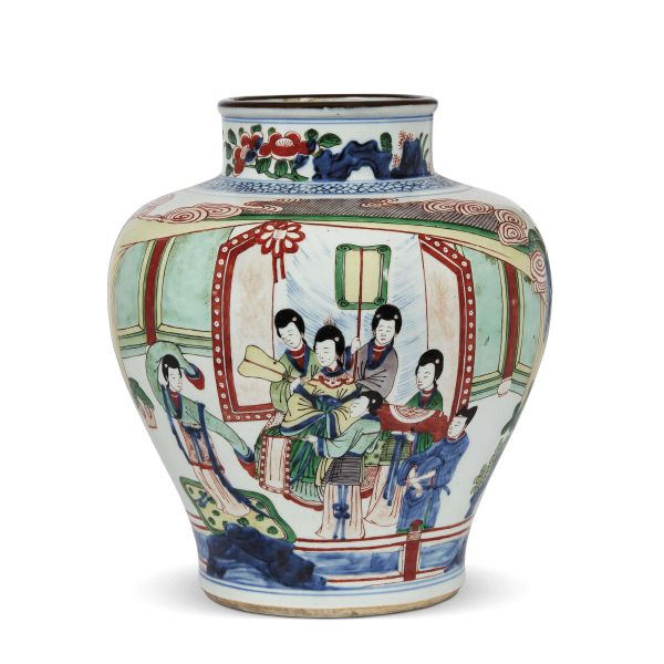 



VASO, CINA, DINASTIA QING, SEC. XVII