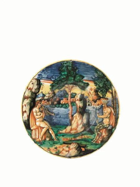TONDINO, CASTEL DURANTE, BOTTEGA DI LUDOVICO E ANGELO PICCHI, 1550-1560 CIRCA