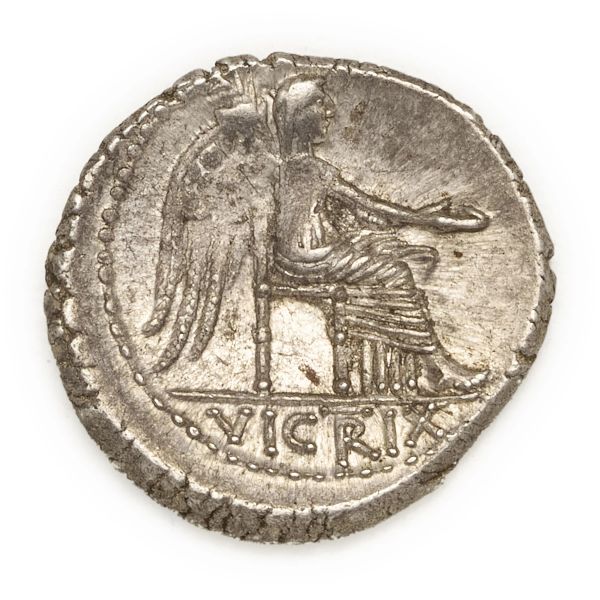 Porcia - Denario M. Porcius Cato (89 a.C.) - Zecca: Roma