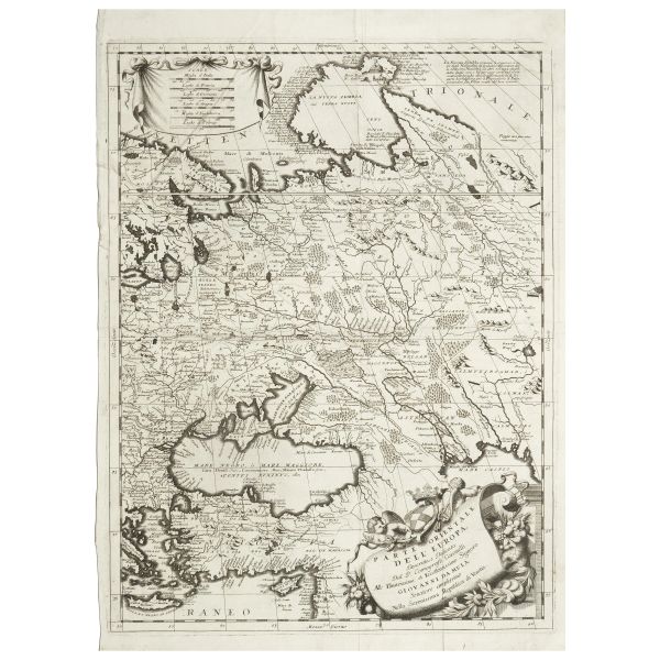 Coronelli, Vincenzo. Parte Occidentale dell' Europa. Insieme con Parte Orientale dell' Europa. Ve...