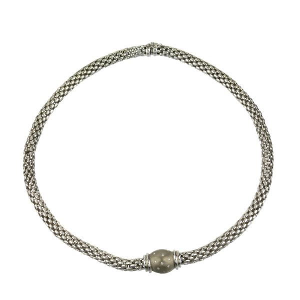



DIAMOND ROPE NECKLACE IN 18KT WHITE GOLD
