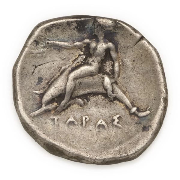 Taras - Nomos o Didramma (IV sec. a.C.)