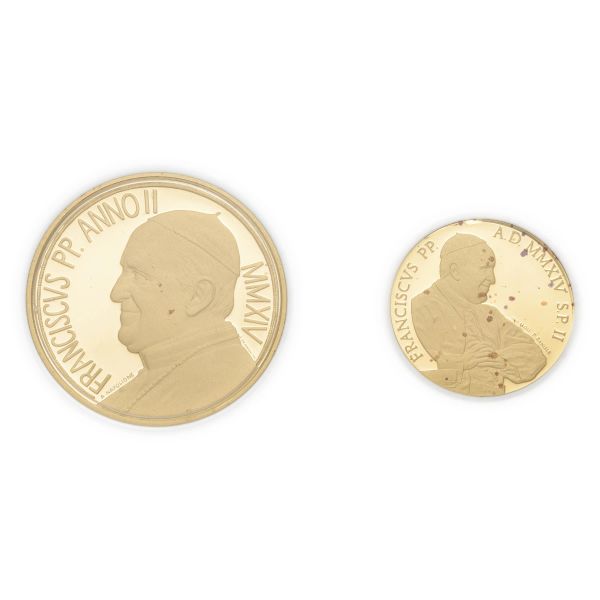 



Francesco (2013-2025) &ndash; Coppia dei 20 e 50 Euro 2014 &ndash; Zecca: Roma