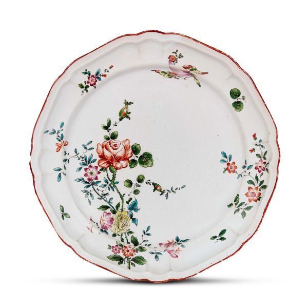 



A LARGE DISH, PESARO, CASALI-CALLEGARI MANUFACTORY, PIETRO LEI, LATE 18TH CENTURY