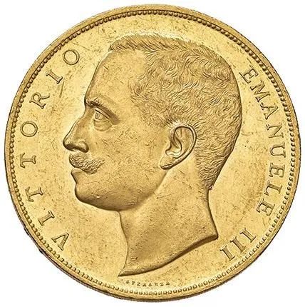 SAVOIA, VITTORIO EMANUELE III (1900-1943), 100 LIRE 1905