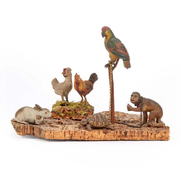 



AN ASSORTMENT OF SMALL ANIMALS, NAPLES, 18TH/19TH CENTURY