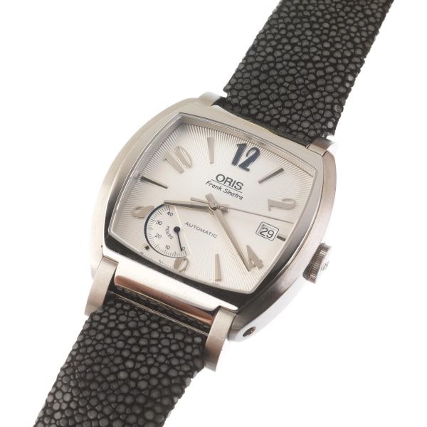 ORIS FRANK SINATRA POWER RESERVE LIMITED EDITION N. 19XX/2090 STAINLESS STEEL WRISTWATCH