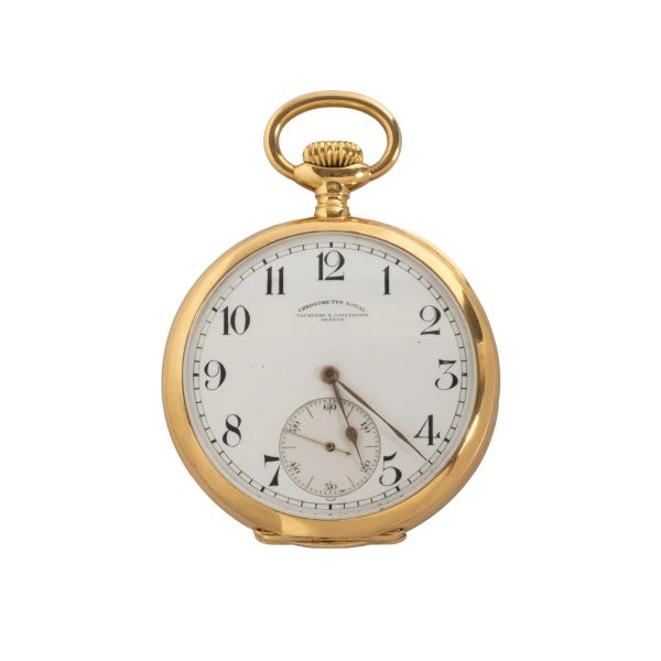VACHERON & CONSTANTIN CHRONOMETRE ROYAL YELLOW GOLD POCKET WATCH