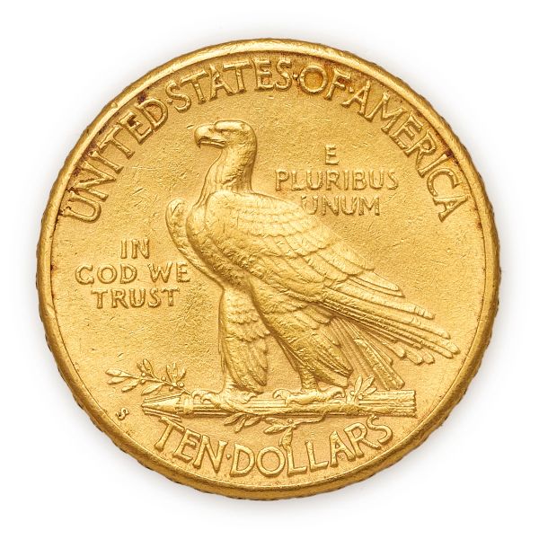 10 Dollari “Indian Head” 1909 – Zecca: San Francisco