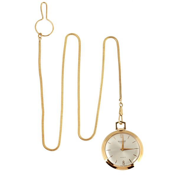 



ONGER YELLOW GOLD POCKET WATCH WITH A CHAIN