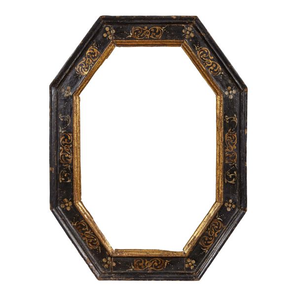 AN OCTAGONAL CENTRAL ITALY FRAME, 17TH CENTURY