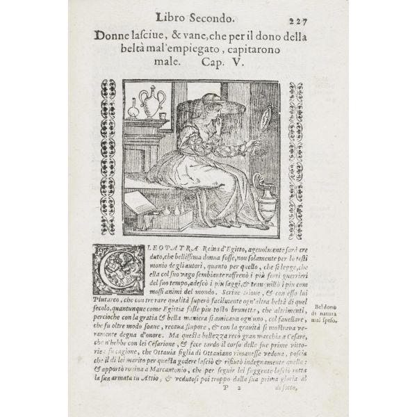 Astolfi, Giovanni Felice. Scelta curiosa et ricca officina di varie antiche, et moderne istorie. Venezia, Sessa, 1602.
