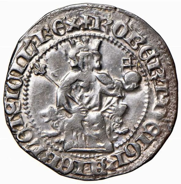 NAPOLI ROBERTO D&rsquo;ANGIO&rsquo; (1309-1343) GIGLIATO