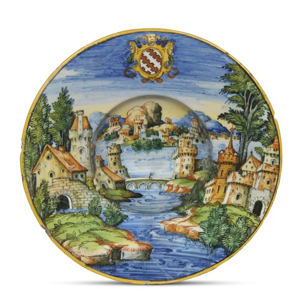 PIATTO, URBINO, BOTTEGA DI GUIDO DURANTINO, 1559 CIRCA