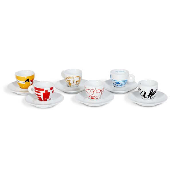 



MIMMO PALADINO - SET OF SIX COFFEE CUPS