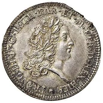 FIRENZE, FRANCESCO III DI LORENA (1737-1745), DOPPIO PAOLO 1738&nbsp;&nbsp;&nbsp;