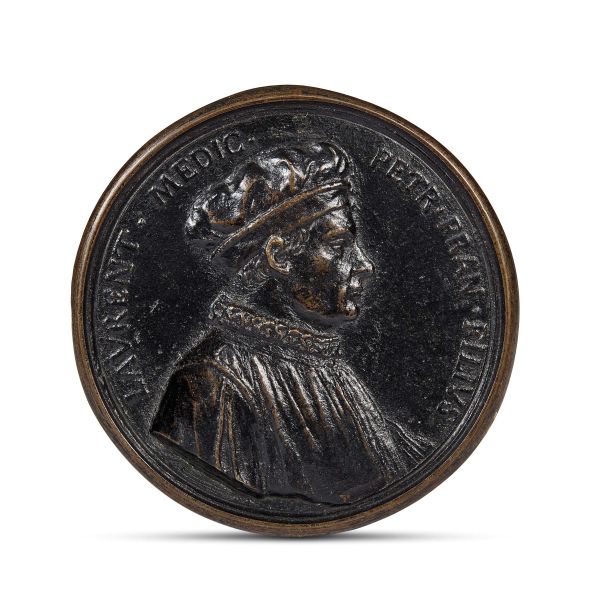Antonio Selvi (Firenze 1679–1753), Lorenzo de’ Medici il Popolano, bronze