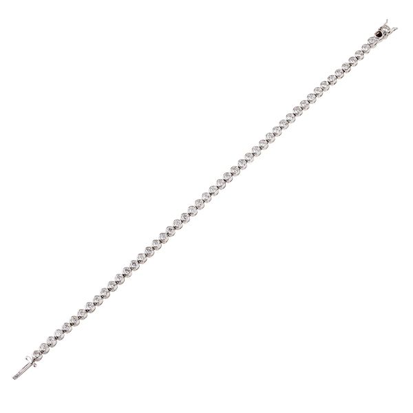 



DIAMOND TENNIS BRACELET IN 18KT WHITE GOLD