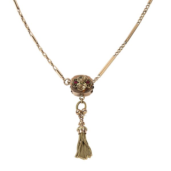 



COLLANA A CATENA CON PENDENTI