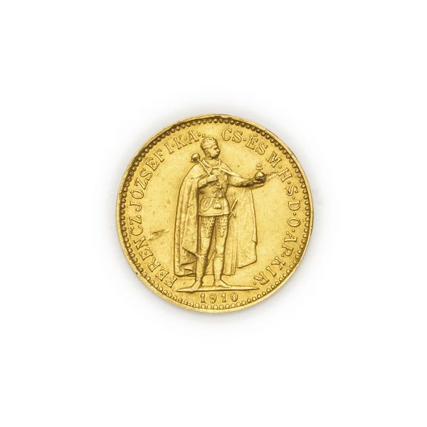 Ungheria – Francesco Giuseppe (1848-1916) – 10 Corona 1910 – Zecca: Kremnitz