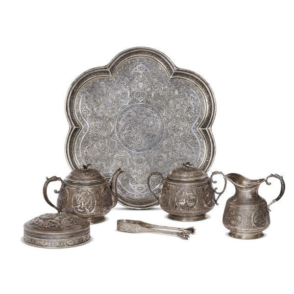 A GROUP OF TABLE ITEMS, INDIA,19TH CENTURY