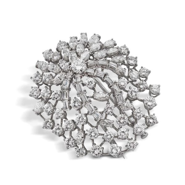 



DIAMOND BROOCH IN 18KT WHITE GOLD