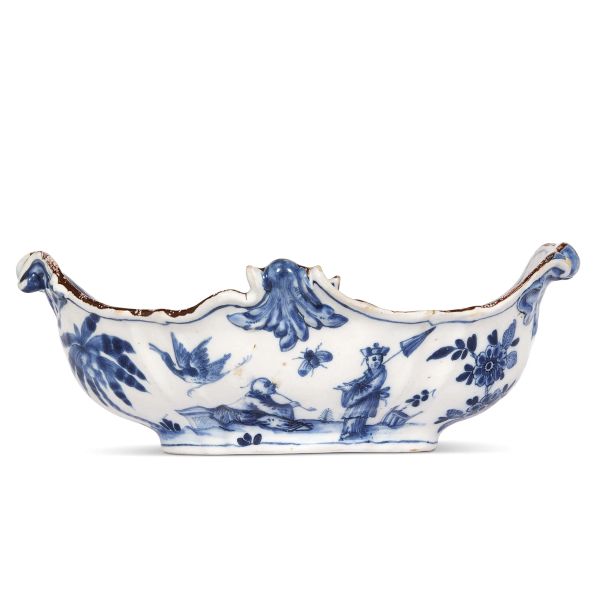 AN OVAL BASIN BOWL (SAUCEBOAT), FELICE CLERICI, MILANO, 1770