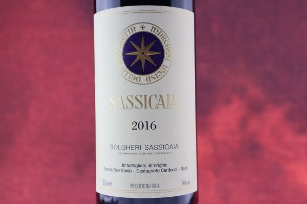 Sassicaia Tenuta San Guido 2016