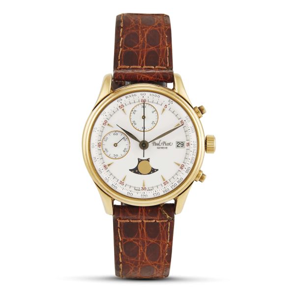      PAUL PICOT CRONOGRAFO FASI LUNARI REF. 4919-3309 N. 3XX, ANNI '80 