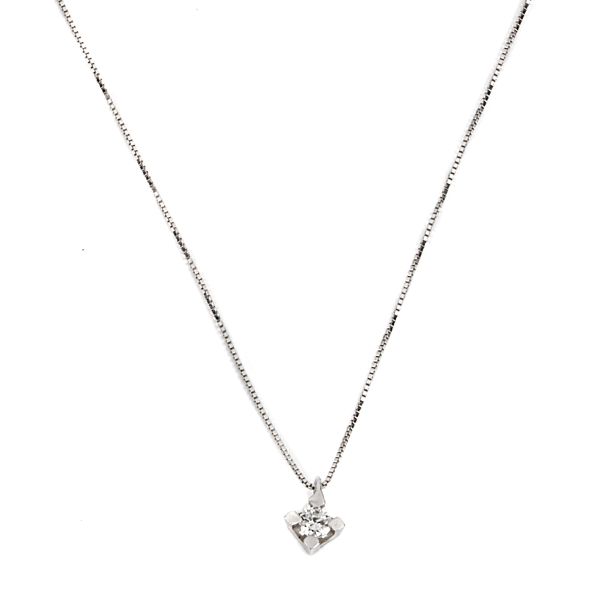 



DIAMOND NECKLACE IN 18KT WHITE GOLD