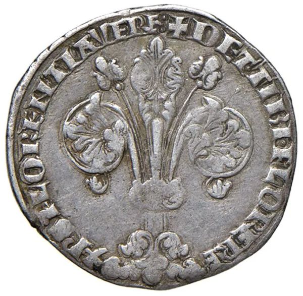 



FIRENZE. REPUBBLICA (sec. XIII-1532). GUELFO DA 4 SOLDI 1345-1346 (simbolo: cerchietto con punto dentro)