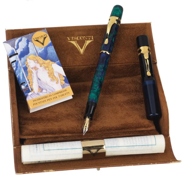 VISCONTI RAGTIME LIMITED EDITION "LEONARDO DA VINCI" FOUNTAIN PEN