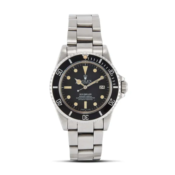 



ROLEX SEA-DWELLER &quot;TRIPLE SIX&quot; REF. 16660 N. 81050XX STAINLESS STEEL WRISTWATCH, 1983