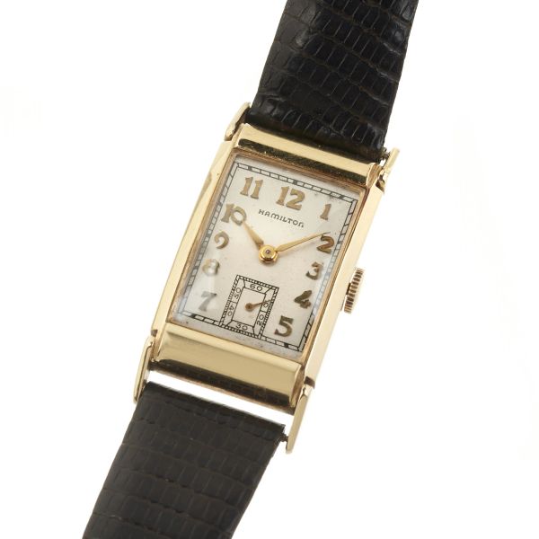 



HAMILTON YELLOW GOLD WRISTWATCH