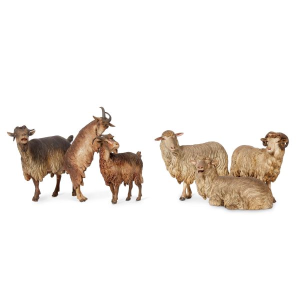 CAPRA RAMPANTE, NAPOLI, SECOLO XVIII/XIX