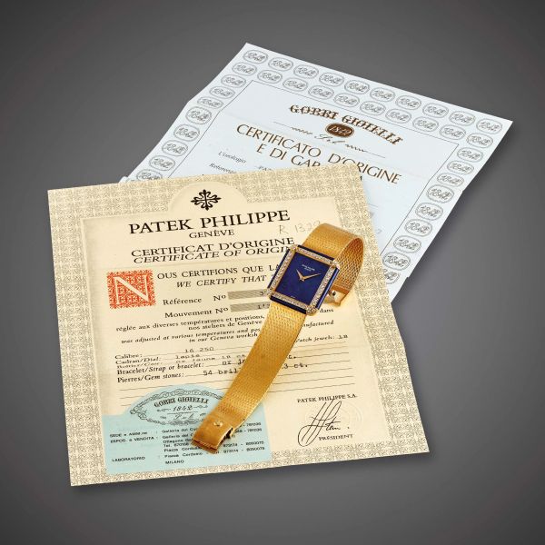 PATEK PHILIPPE LAPISLAZZULI E DIAMANTI REF. 3727