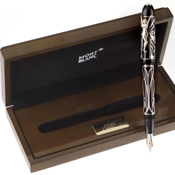 Montblanc - MONTBLANC HOMMAGE A ANDREW CARNEGIE PATRON OF ART LIMITED EDITION FOUNTAIN PEN N. 0234/4810, 2022