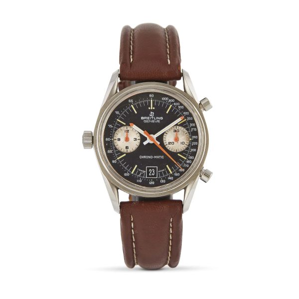 BREITLING CHRONO-MATIC REF. 2130 N. 1443415 WRISTWATCH, 1970's