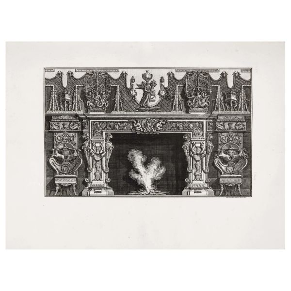 Piranesi, Giovanni Battista. Diverse maniere d’adornare i cammini. Roma, Salomoni, 1769.