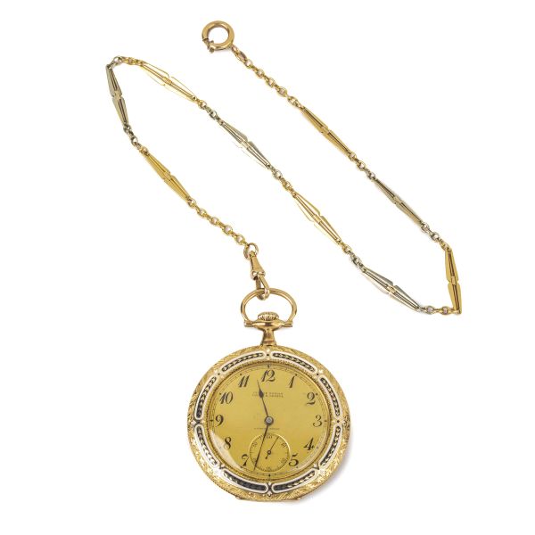 



ULYSSE NARDIN 14KT YELLOW GOLD POCKET WATCH