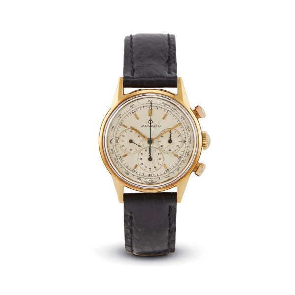 Movado - MOVADO YELLOW GOLD CHRONOGRAPH