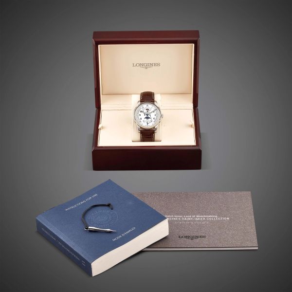 LONGINES SAINT IMIER COLLECTION REF. L2.764.4 CALENDARIO COMPLETO RETROGRADE ANNO 2017