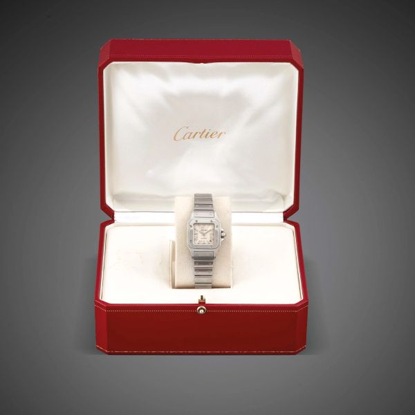 CARTIER SANTOS GALBEE ACCIAIO LADY MISURA PICCOLA