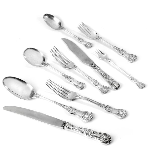 A STERLING CUTLERY SERVICE, TIFFANY & CO, 20TH CENTURY
