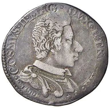 FIRENZE, COSIMO II DE&rsquo; MEDICI (1608-1621), TESTONE 1611
