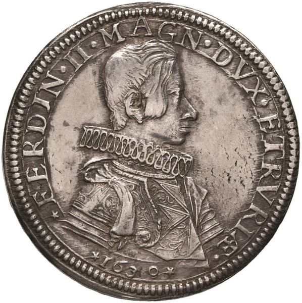 FIRENZE FERDINANDO II DE&rsquo; MEDICI (1621-1670) PIASTRA 1630