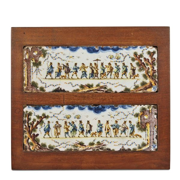 DUE MATTONELLE, SAVONA, GIUSEPPE VALENTE, SECONDA METÀ SECOLO XVIII